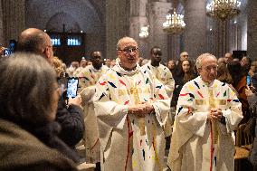 Mass dedicated to Donors at Notre Dame Cathedral - Paris