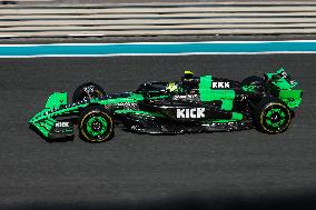 Formula 1 Testing In Abu Dhabi