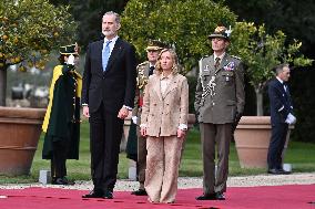 Spanish Royals State Visit In Italy - Day 2