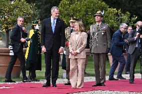 Spanish Royals State Visit In Italy - Day 2