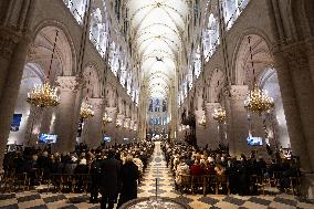 Mass dedicated to Donors at Notre Dame Cathedral - Paris