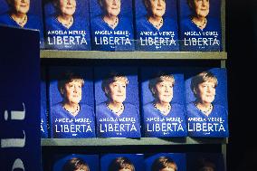 Angela Merkel Arrives At Her Book Signing - Milan