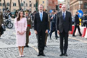 State Visit to Italy of The Spanish Royals - Rome