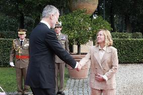 State Visit to Italy of The Spanish Royals - Rome