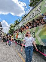 Annual Christopher Street Day Munich. Celebrating Pride And Equality