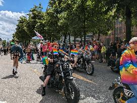 Annual Christopher Street Day Munich. Celebrating Pride And Equality