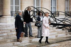 Council Of Ministers Of The French Government At The Elysée Palace, In Paris