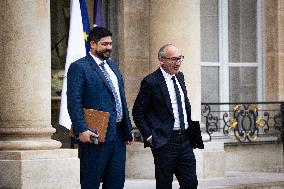 Council Of Ministers Of The French Government At The Elysée Palace, In Paris