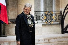 Council Of Ministers Of The French Government At The Elysée Palace, In Paris