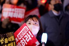 Political Turmoil Arises In South Korea Following President Yoon’s Failed Attempt To Declare Martial Law