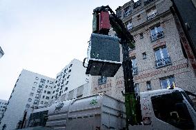 Illustration of Trilib Food waste collection device - Paris AJ