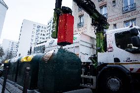 Illustration of Trilib Food waste collection device - Paris AJ