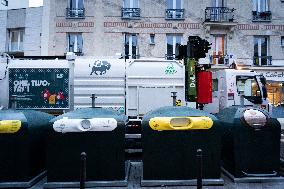 Illustration of Trilib Food waste collection device - Paris AJ