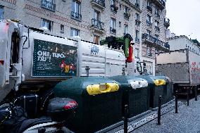 Illustration of Trilib Food waste collection device - Paris AJ