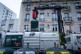 Illustration of Trilib Food waste collection device - Paris AJ