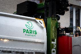 Illustration of Trilib Food waste collection device - Paris AJ