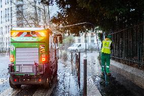 Illustration of Trilib Food waste collection device - Paris AJ