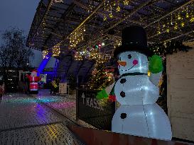 Christmas Market At Werksviertel-Mitte In Munich With A Mix Of Tradition And Unique International Flavors