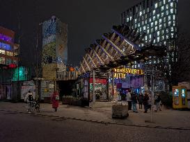 Christmas Market At Werksviertel-Mitte In Munich With A Mix Of Tradition And Unique International Flavors