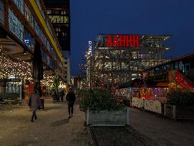 Christmas Market At Werksviertel-Mitte In Munich With A Mix Of Tradition And Unique International Flavors