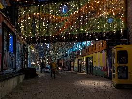 Christmas Market At Werksviertel-Mitte In Munich With A Mix Of Tradition And Unique International Flavors