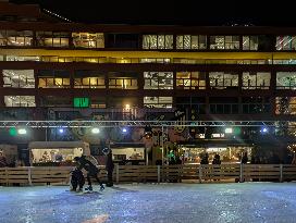 Christmas Market At Werksviertel-Mitte In Munich With A Mix Of Tradition And Unique International Flavors