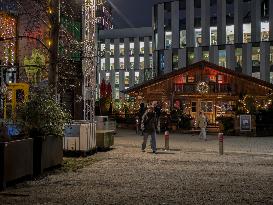 Christmas Market At Werksviertel-Mitte In Munich With A Mix Of Tradition And Unique International Flavors