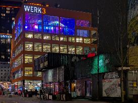 Christmas Market At Werksviertel-Mitte In Munich With A Mix Of Tradition And Unique International Flavors