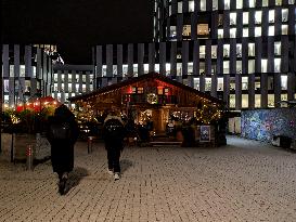 Christmas Market At Werksviertel-Mitte In Munich With A Mix Of Tradition And Unique International Flavors