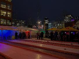 Christmas Market At Werksviertel-Mitte In Munich With A Mix Of Tradition And Unique International Flavors