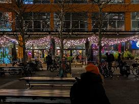 Christmas Market At Werksviertel-Mitte In Munich With A Mix Of Tradition And Unique International Flavors