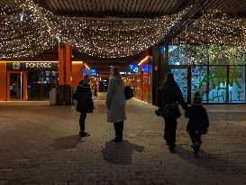 Christmas Market At Werksviertel-Mitte In Munich With A Mix Of Tradition And Unique International Flavors