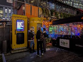 Christmas Market At Werksviertel-Mitte In Munich With A Mix Of Tradition And Unique International Flavors