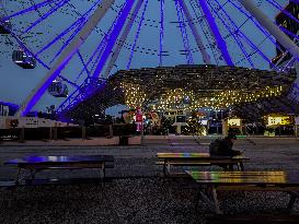 Christmas Market At Werksviertel-Mitte In Munich With A Mix Of Tradition And Unique International Flavors