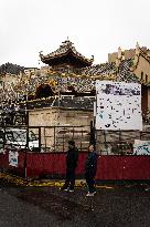 Restoration Works Of La Pagode, In Paris