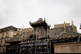 Restoration Works Of La Pagode, In Paris