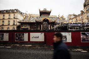 Restoration Works Of La Pagode, In Paris