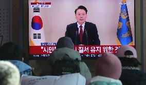 President Yoon Vows To 'Fight To The End' - Seoul