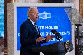 Biden Speaks On Women's Health Research - Washington