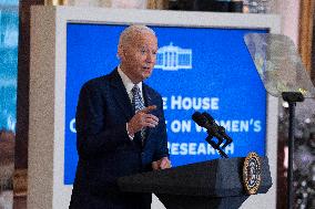 Biden Speaks On Women's Health Research - Washington