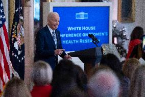 Biden Speaks On Women's Health Research - Washington