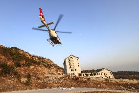 Forest Fire Drill in Qingdao