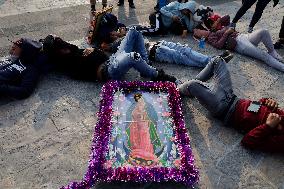 Day Of The Virgin Of Guadalupe In Mexico