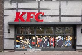 KFC "Jujutsu Kaisen" Theme Store in Shanghai