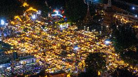 Night View Of Jinghong City - China