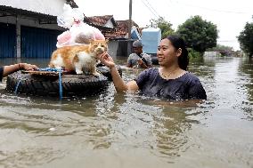 Landslides And Flash Floods Hit Java - Indonesia