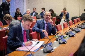 Bruno Le Maire Hearing - Paris, France