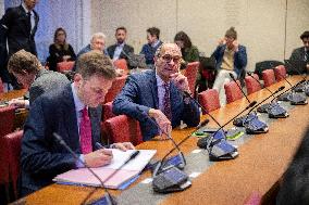 Bruno Le Maire Hearing - Paris, France