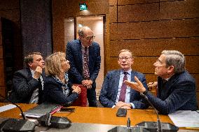 Bruno Le Maire Hearing - Paris, France