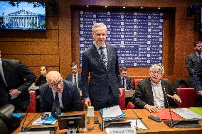 Bruno Le Maire Hearing - Paris, France